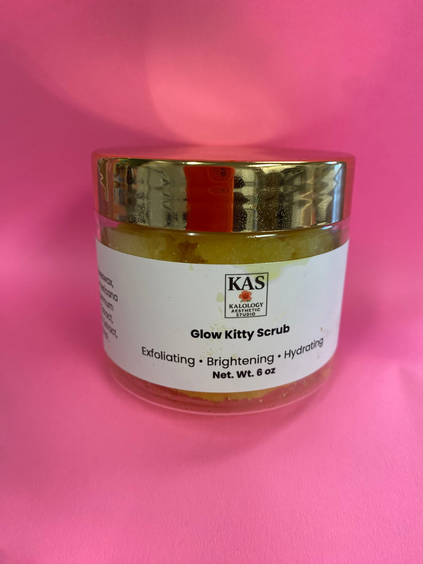 Glow Kitty Scrub